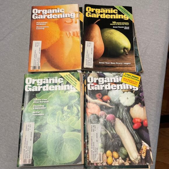 Vintage 1984 Organic Gardening Magazines Full Year Jan-Dec Bundle Prop - Picture 4 of 4